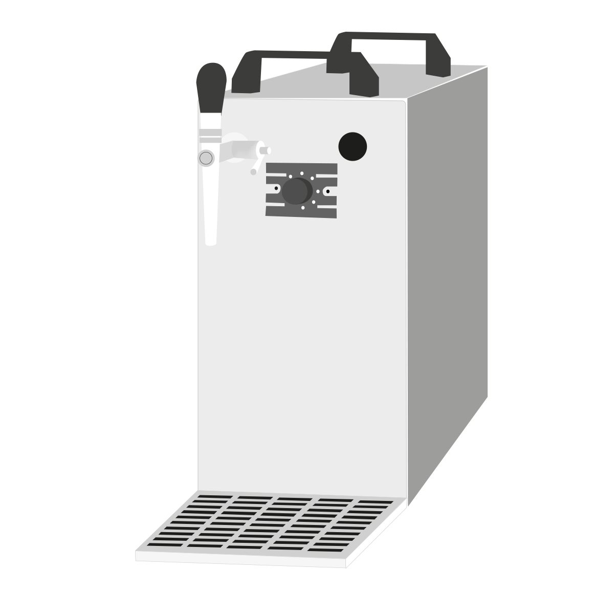 Durchlaufkühler, 1-leitig, inkl. Co2, DKL