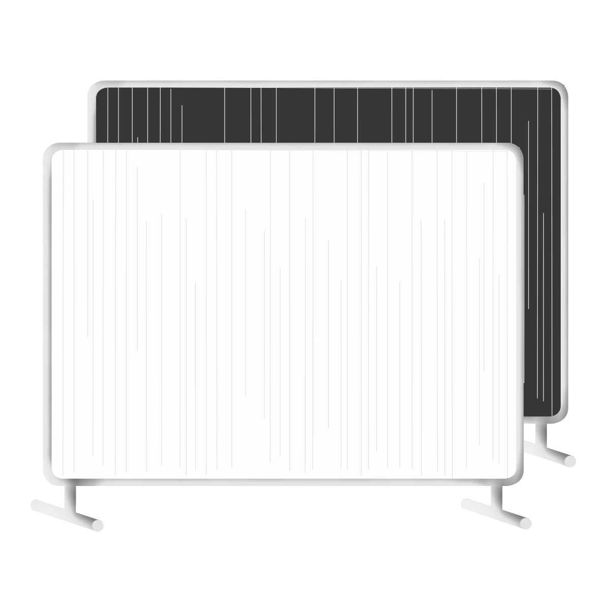 Paravante, 2300 x 5300 cm, schwarz Molton