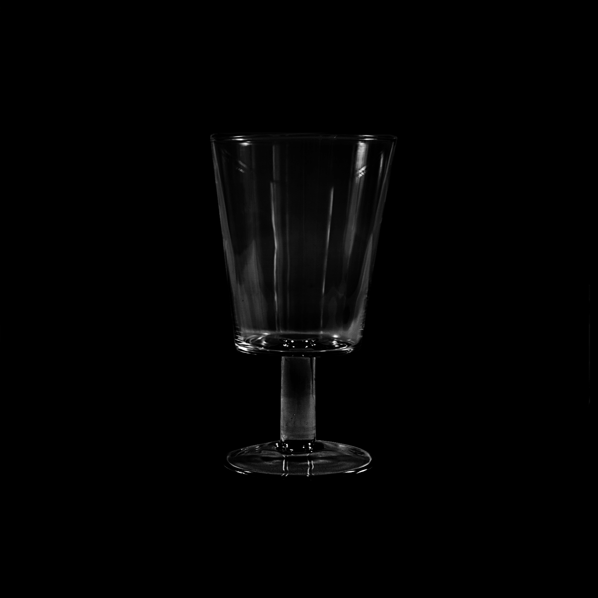 Windlicht, mittel, ca 12 cm, hoch mit Stumpfenkerze
