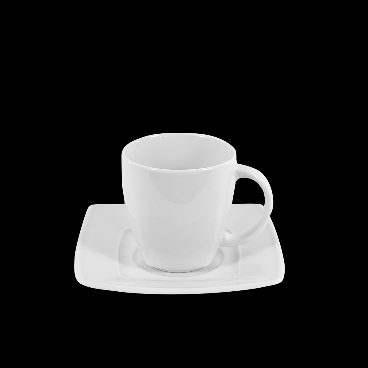 Kaffeetasse Ambrassador, weiß, 150 ml