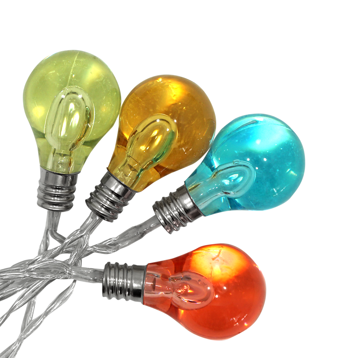 Lichterkette 15 m mit Edison Lampen